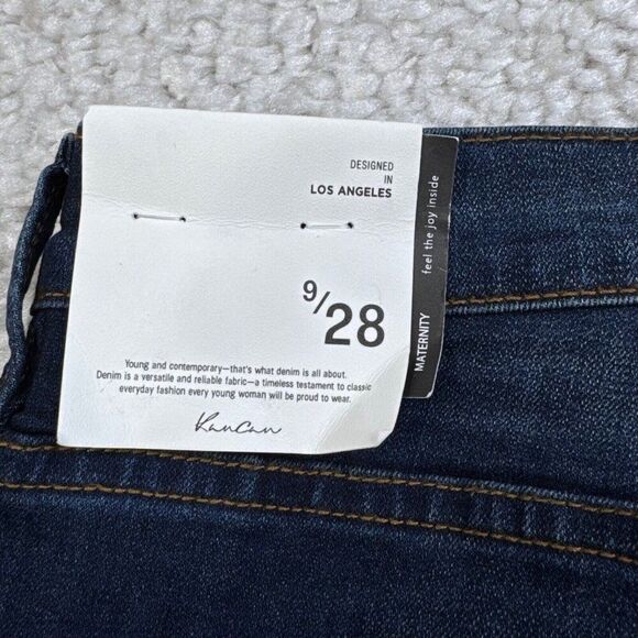 Kancan Annie Maternity Jeans Distressed 9/28 NEW - Picture 7 of 16